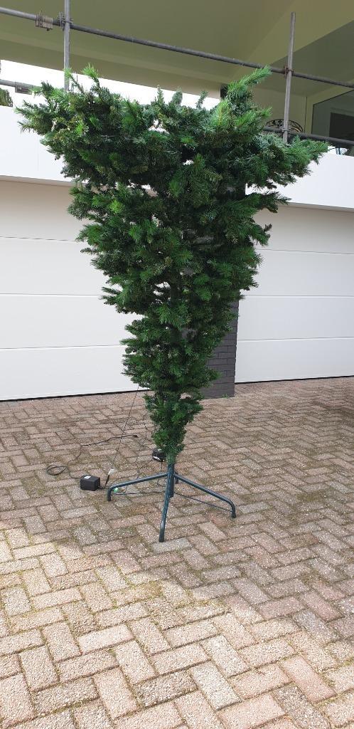 Kunst kerstboom upside down 210x155 met verlichting, Diversen, Kerst, Ophalen