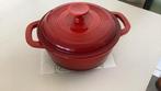 Rode Ernesto Braadpan/Stoofpan - Gietijzer, Huis en Inrichting, Keuken | Potten en Pannen, Ophalen, Gebruikt, Gietijzer, Koekenpan of Braadpan
