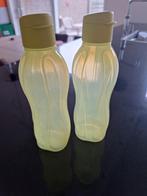 2x lime groen/geel Tupperware fles 750ml, Groen, Ophalen of Verzenden, Zo goed als nieuw