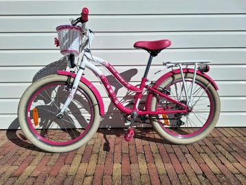 Volare Lovely meisjesfiets 20 inch Roze beschikbaar voor biedingen