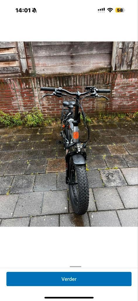 alper cross bike, Fietsen en Brommers, Minibikes, Midibikes en Pitbikes, Zo goed als nieuw, Overige typen, Ophalen of Verzenden