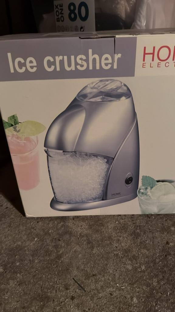 Ijs Crusher - Nieuw!, Witgoed en Apparatuur, IJsmachines, Nieuw, Zelfvriezend, Ophalen