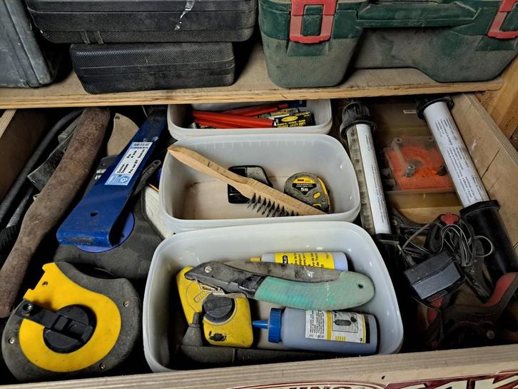 Grote partij gereedschap, Doe-het-zelf en Verbouw, Gereedschap | Handgereedschap, Gebruikt, Ophalen