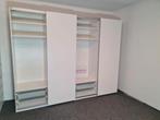 Wit kledingkast 3.00m Ikea pax. Leveren/Monteren mogelijk!, 200 cm of meer, Ikea, Met klep(pen), Ophalen of Verzenden