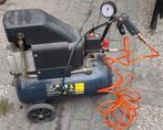 Compressor 24 liter (gratis), Doe-het-zelf en Verbouw, Compressors, Ophalen, Gebruikt, 6 tot 10 bar, Minder dan 200 liter/min