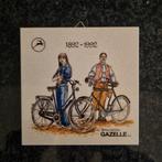 Unieke Gazelle Tegel Limited Edition, Antiek en Kunst, Ophalen