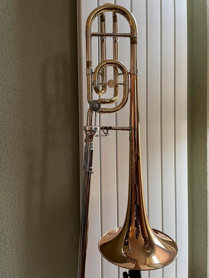 Trombone Holton TR158, Muziek en Instrumenten, Blaasinstrumenten | Trombones, Gebruikt, Tenor, Ophalen