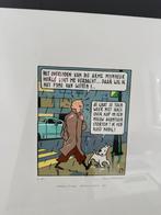 Gesigneerde Ever Meulen prent/zeefdruk van Kuifje, Antiek en Kunst, Kunst | Litho's en Zeefdrukken, Ophalen