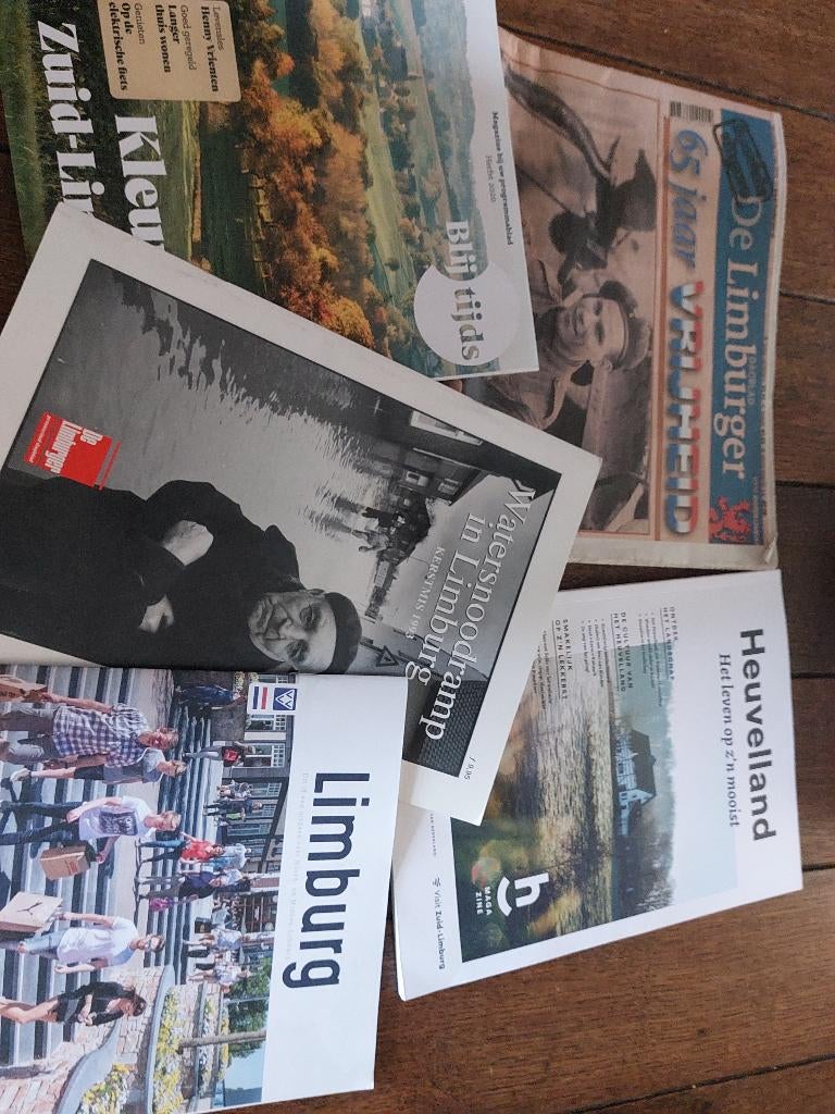 krant De Limburger 65 jaar vrijheid + Limburg - toeristisch, Ophalen of Verzenden, Zo goed als nieuw, Krant