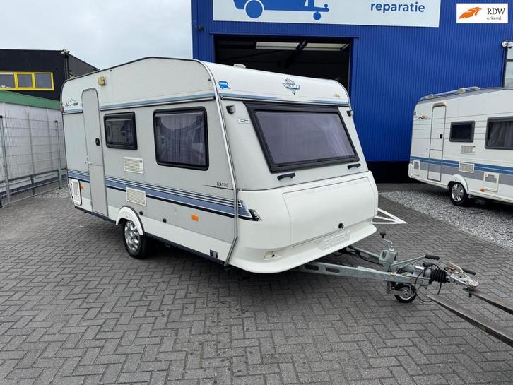 Hobby Classic 1994, Caravans en Kamperen, Caravans, Bedrijf, 750 - 1000 kg, Treinzit, Hobby, 4 tot 5 meter, Stabilisator