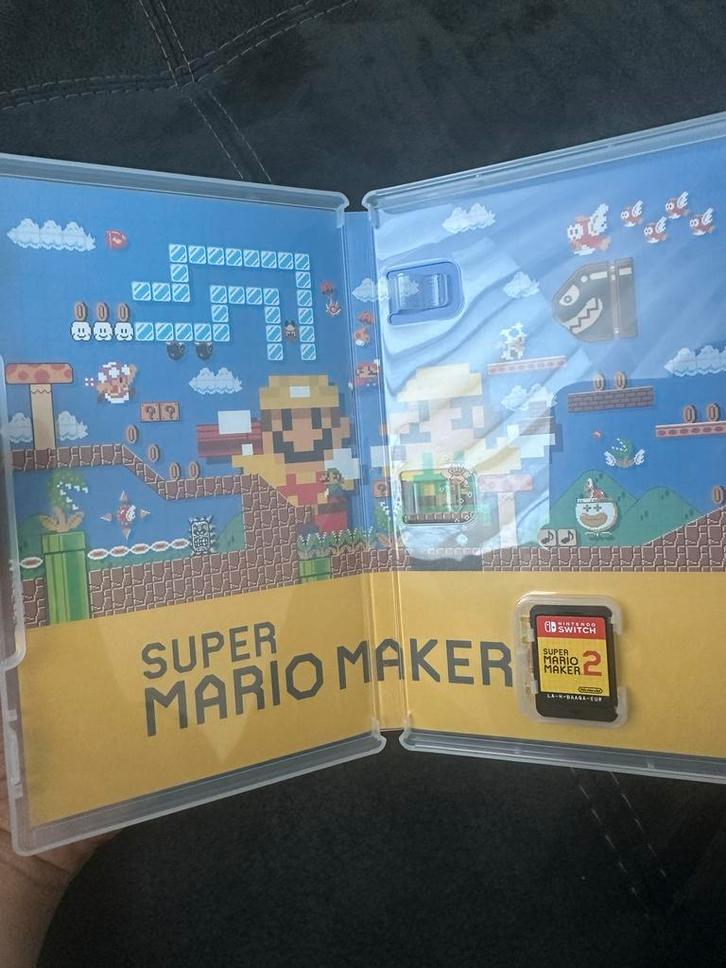 Super Mario Maker 2 - Nintendo Switch, Spelcomputers en Games, Games | Nintendo Switch, Gebruikt, Platform, 1 speler, Vanaf 3 jaar
