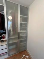 2 deuren PAX ikea kast, Huis en Inrichting, Kasten | Kledingkasten, Ophalen, 200 cm of meer, 50 tot 100 cm, Glas