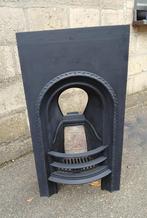 Schitterende antieke voorzetkachel uit eind 19e eeuw, Ophalen, Gebruikt, Houtkachel, Vrijstaand