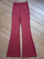 Broek met flared pijpen roze oranje zwart maat S - nieuw -, Zwart, Nieuw, Ophalen of Verzenden, Maat 36 (S)