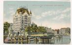 MF91-Rotterdam,Witte Huis,Openstaande Leeuwenbrug, Gelopen, Zuid-Holland, Voor 1920, Verzenden