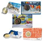 Nederlandse Uitgiftes van Europese 2 Euro Munten in Coincard, Postzegels en Munten, Ophalen of Verzenden, Overige landen, 2 euro