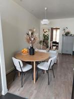 Jysk tafel alsted diameter 120, Ophalen, Rond, Zo goed als nieuw, 100 tot 150 cm