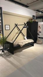 Cool kids tipi 90x200 zwart incl kast, Ophalen, 85 tot 100 cm, Zo goed als nieuw, Matras