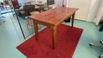 Houten tafel, eettafel, met lade, Huis en Inrichting, Tafels | Eettafels, Ophalen, 100 tot 150 cm, 50 tot 100 cm, Zo goed als nieuw