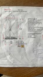 Nieuw kozijn, Doe-het-zelf en Verbouw, Kozijnen en Schuifpuien, Deurkozijn, Nieuw, Inclusief glas, Hout