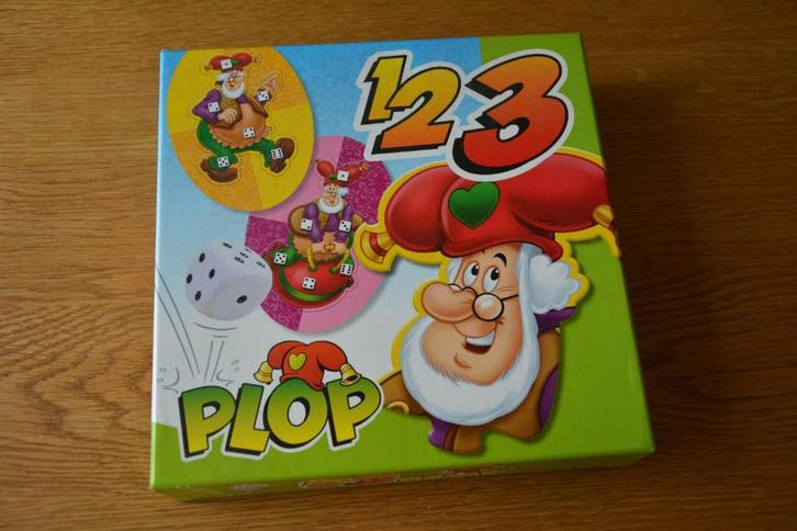 123 plop - kabouterplop spel, Hobby en Vrije tijd, Gezelschapsspellen | Bordspellen, Gebruikt, Ophalen of Verzenden