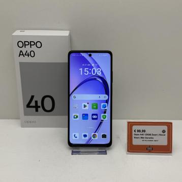 Oppo A40 128GB Zwart | Nieuw Staat | Met Garantie beschikbaar voor biedingen