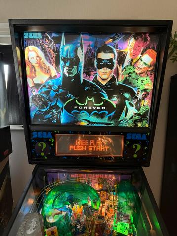 Batman Forever Sega flipperkast  beschikbaar voor biedingen
