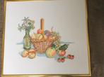 Geborduurd schilderij, Ophalen of Verzenden, Zo goed als nieuw, Schilderij, Minder dan 50 cm