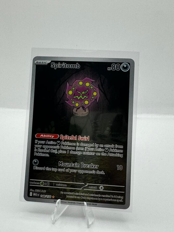 Spiritomb #148 Pokemon Mega Evolution, Hobby en Vrije tijd, Verzamelkaartspellen | Pokémon, Nieuw, Losse kaart, Ophalen of Verzenden