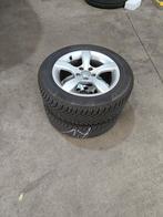 Audi A1 aluminium Velgen met Winterbanden, Auto-onderdelen, Banden en Velgen, Ophalen, Gebruikt, 15 inch, Banden en Velgen