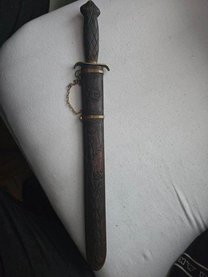 Oud Zwaard met Schede, Verzamelen, Militaria | Algemeen, Overige soorten, Zwaard of Sabel, Overige gebieden, Ophalen of Verzenden