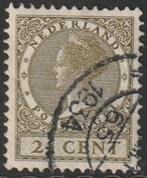 Nederland 1926 189a Wilhelmina 21c, Gest, Postzegels en Munten, Postzegels | Nederland, Ophalen of Verzenden, T/m 1940, Gestempeld