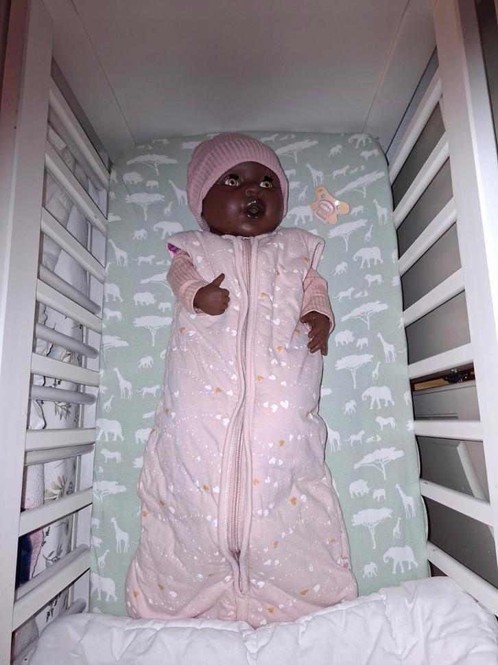 Baby pop 50 cm., Kinderen en Baby's, Speelgoed | Poppen, Zo goed als nieuw, Babypop, Ophalen of Verzenden