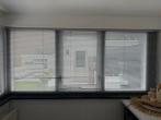 Grijze aluminium jaloezieën - 234,5 x 101 cm, 100 tot 150 cm, Ophalen of Verzenden, Zo goed als nieuw, 200 cm of meer