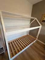 Bed Huisje / vloerbed 90x200 (2 stuks), Kinderen en Baby's, Ophalen, 85 tot 100 cm, Gebruikt, Lattenbodem