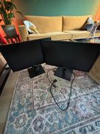 Computerschermen (2x), Computers en Software, Monitoren, Ophalen, HDMI, Full HD, Zo goed als nieuw