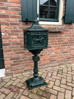 Gietijzeren staande brievenbus, Tuin en Terras, Ophalen, Gebruikt, IJzer, Staande brievenbus