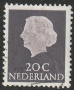 Nederland 1953 621b Juliana 20c Fosfor, Gest, Postzegels en Munten, Postzegels | Nederland, Ophalen of Verzenden, Na 1940, Gestempeld