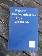 Wolters handwoordenboek latijn nederlands, Boeken, Gelezen, Koenen of Wolters, Ophalen of Verzenden, Latijn
