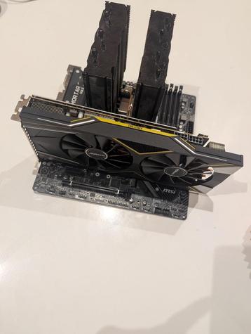 Ryzen 3600, MSI B450M mortar max, Asrock RX5700 OC beschikbaar voor biedingen