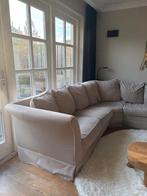 Beige hoekbank, Huis en Inrichting, Banken | Bankstellen, Ophalen, 250 tot 300 cm, Gebruikt, Minder dan 75 cm
