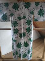 Traditionele Japanse yukata summer Kimono white green, Ophalen of Verzenden