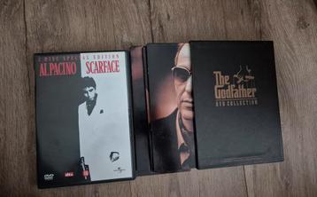 Scarface + Godfather collection maffia films beschikbaar voor biedingen