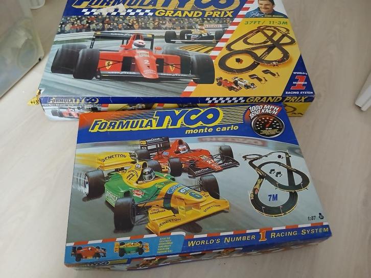 autoracebaan H0, Hobby en Vrije tijd, Modeltreinen | H0, Gebruikt, Overige typen, Gelijkstroom of Wisselstroom, Overige merken