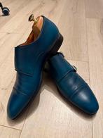 Santoni Monkstraps Maat 9 - Zo goed als nieuw!, Blauw, Ophalen of Verzenden, Santoni, Gespschoenen