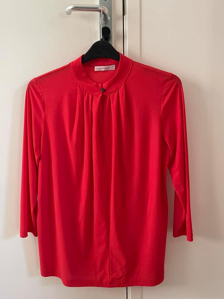 Studio Anneloes Blouse, travelstof - Maat L, Kleding | Dames, Blouses en Tunieken, Zo goed als nieuw, Maat 42/44 (L), Ophalen of Verzenden