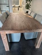 Eiken Eettafel 6-8 persoons - 200x110cm, Huis en Inrichting, Tafels | Eettafels, Ophalen of Verzenden