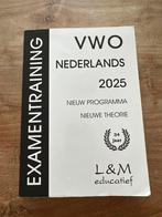 Examentraining Nederlands VWO 2025 - Nieuw!, Ophalen of Verzenden, Nieuw, VWO, Nederlands