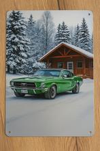 Wandbord Ford Mustang, Verzamelen, Merken en Reclamevoorwerpen, Ophalen of Verzenden, Nieuw, Reclamebord