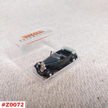 Wanderer oldtimer cabrio zwart - Brekina 1:87 H0 in pvc box  beschikbaar voor biedingen